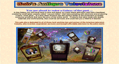 Desktop Screenshot of antiquetvguy.com